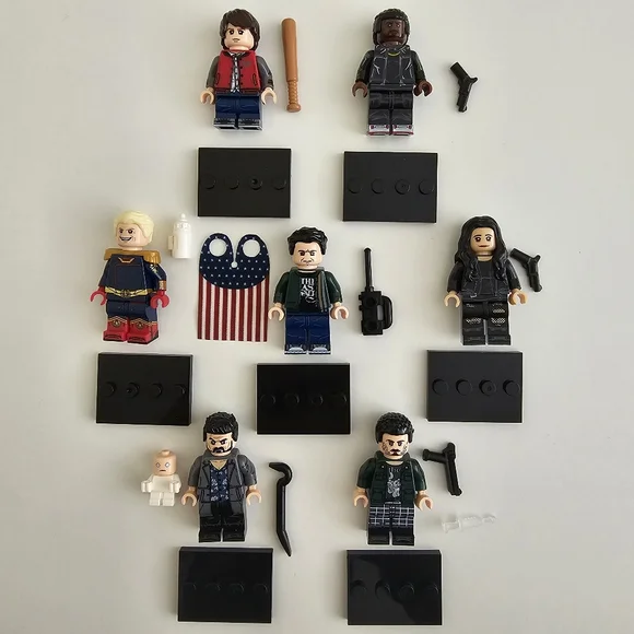 Unbranded Toys Lot Of Lego Compatible The Boys Minifigures